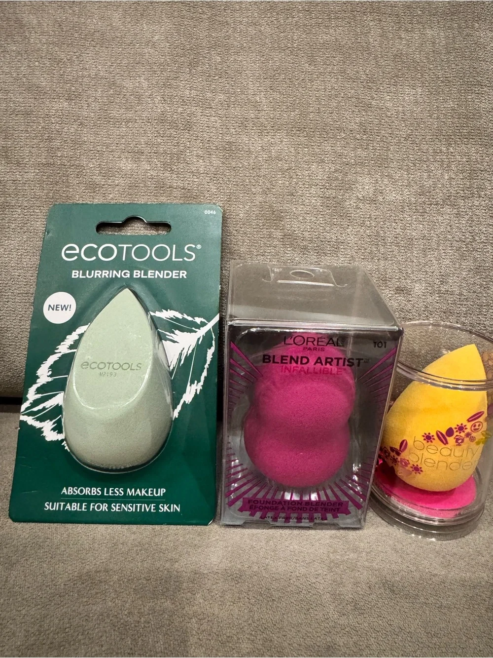 Various Makeup Blender Sponges